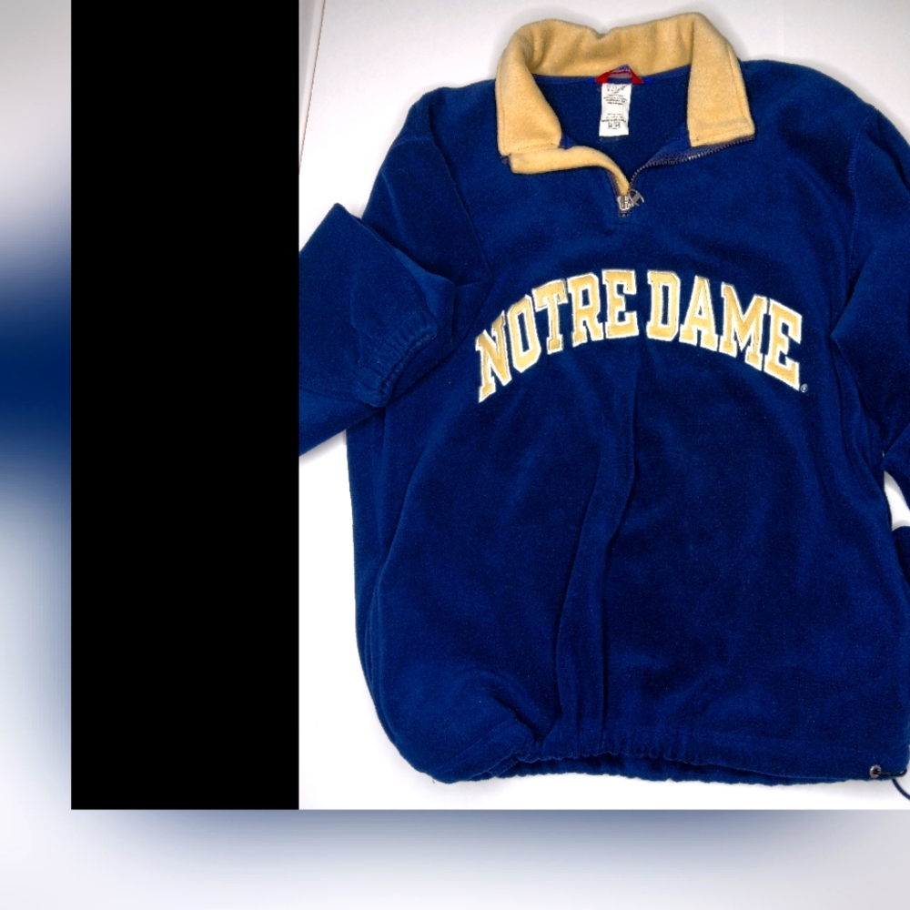 Notre Dame Vintage zup up sweatshirt
